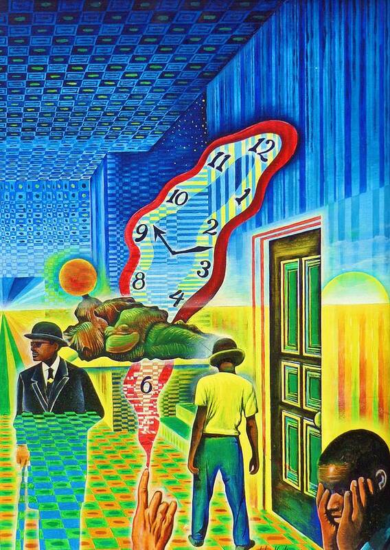 Surreal Poster featuring the painting Dreamtime by John Kaelin