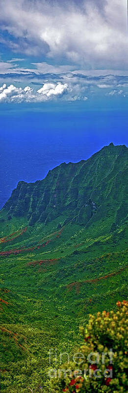 Napali Poster featuring the photograph Kauai NaPALI COAST STATE WILDERNESS PARK by Tom Jelen