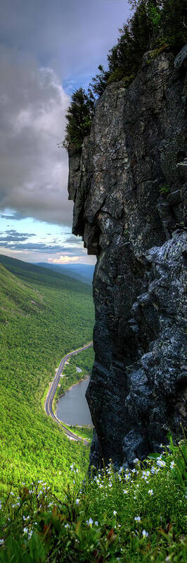 The Watcher Poster featuring the photograph The Watcher Panorama by White Mountain Images