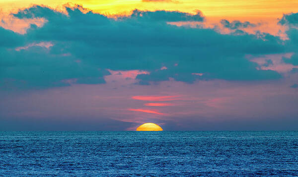 _earthscapes Poster featuring the photograph Mazatlan Sunsets #3 by Tommy Farnsworth