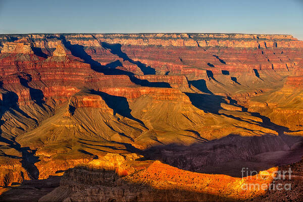 Grand Canyon Poster featuring the photograph Grand Canyon at Sunset by Kype Hills