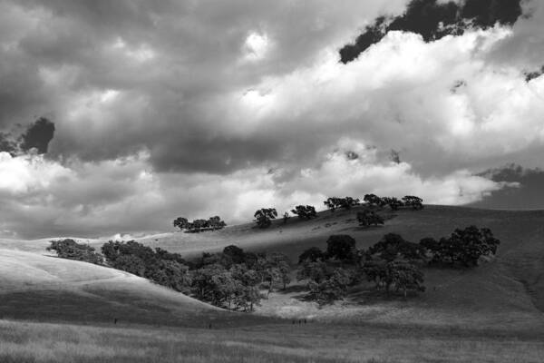 Las Trampas Poster featuring the photograph Clouds by Don Hoekwater Photography