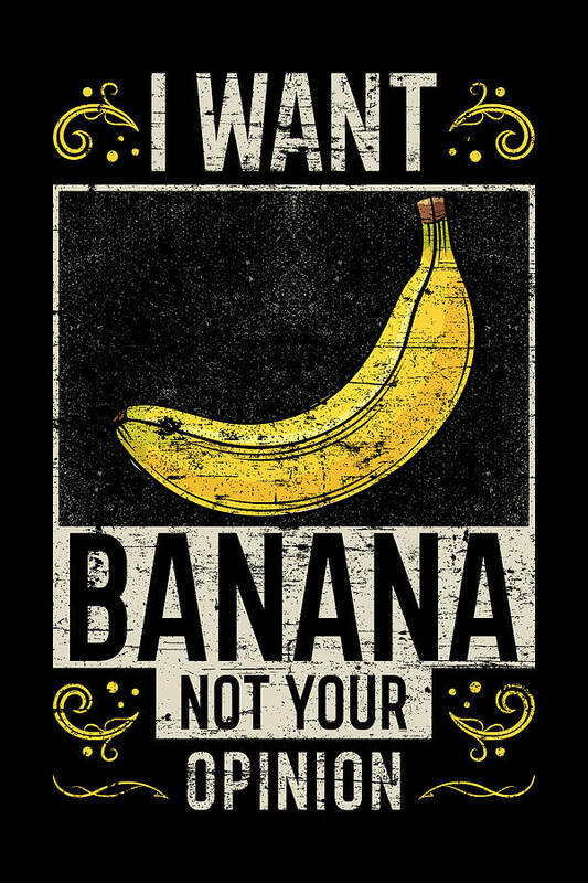 Bananas Saying Funny by Manuel Schmucker