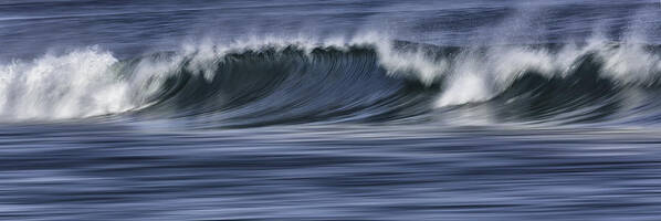 Drakes Beach Poster featuring the photograph Drakes Beach Wave by Don Hoekwater Photography