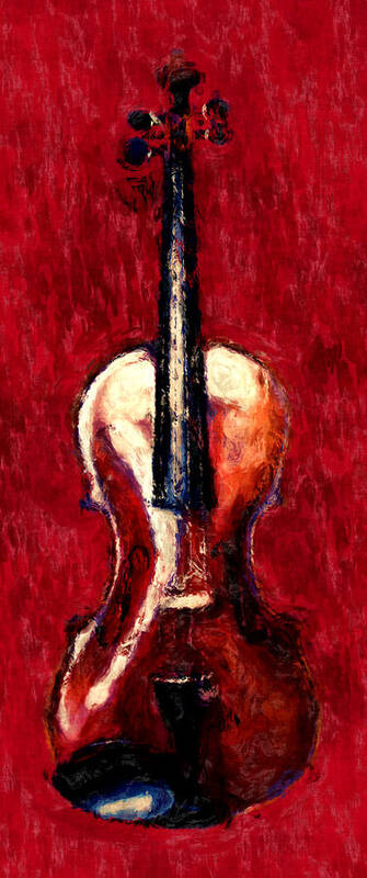 Violin Poster featuring the photograph Violin by David G Paul