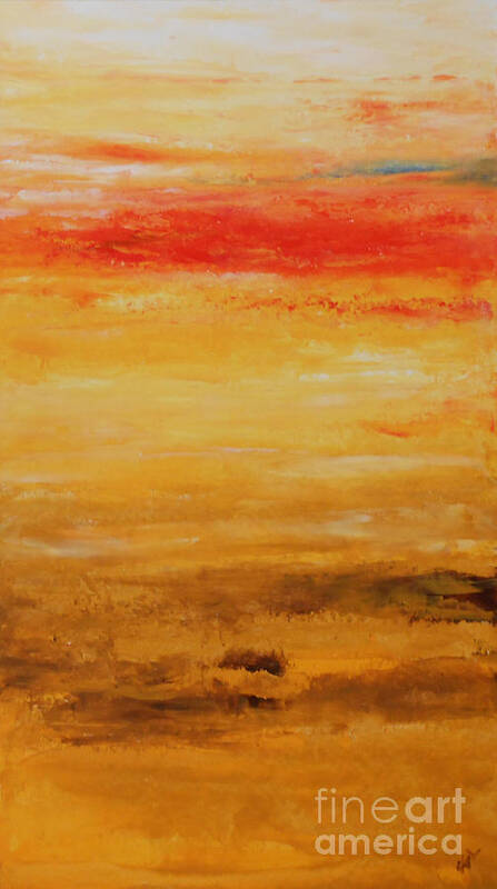 Skyscape Poster featuring the painting Arise by Jane See