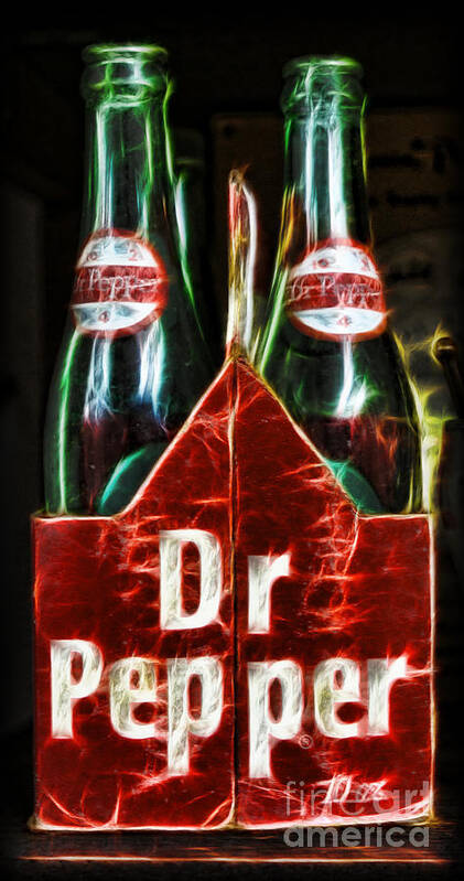 Dr. Pepper Poster featuring the photograph Dr Pepper by Lee Dos Santos