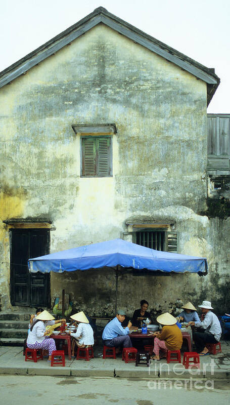 Vietnam Poster featuring the photograph Hoi An Noodle Stall 01 by Rick Piper Photography