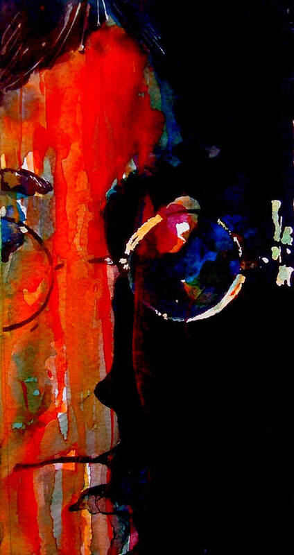 John Lennon Poster featuring the painting Living is easy with eyes closed by Paul Lovering