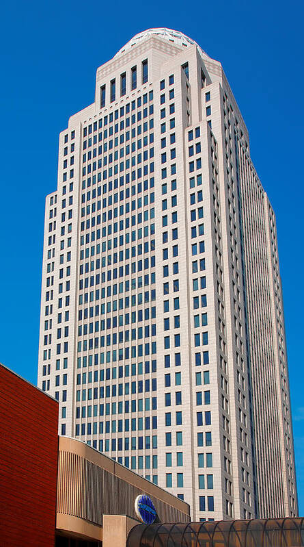 Architecture Poster featuring the photograph The Aegon Center I by Steven Ainsworth