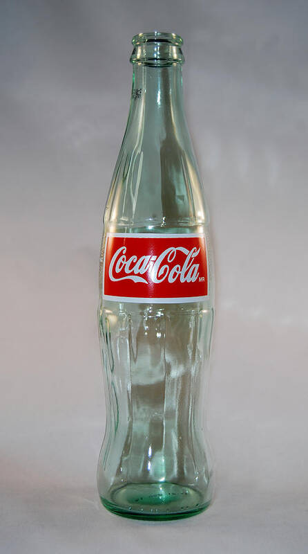 Cocacola Poster featuring the photograph White Coke by Skip Willits