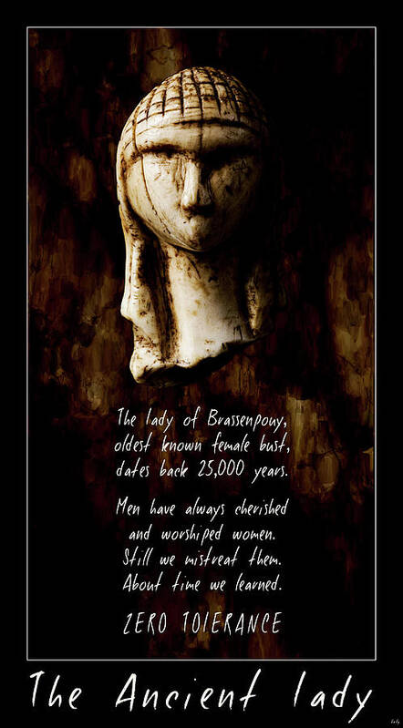Zero Tolerance Poster featuring the photograph The Ancient Lady complete by Weston Westmoreland