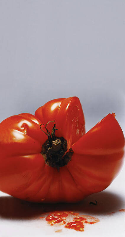 Food Poster featuring the photograph Tomato by Romulo Yanes