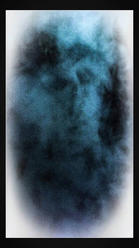 Shots Smoke Face Figure Man Spirit Poster featuring the photograph Trapped soul by Rick Reesman