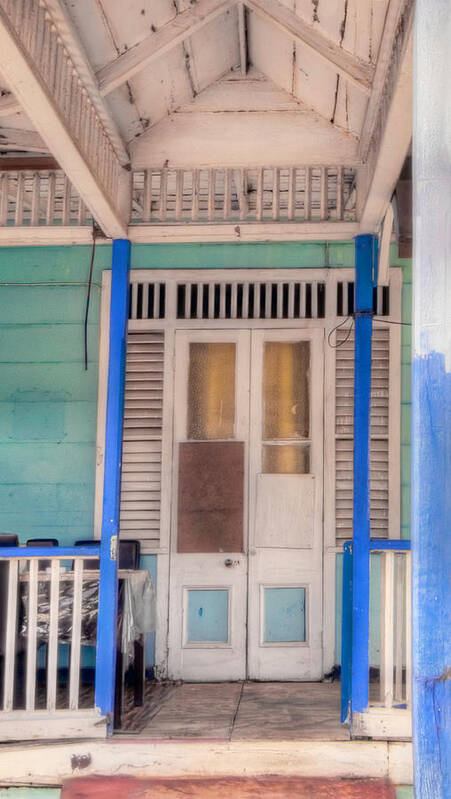 Door Poster featuring the photograph Old Wooden Door by Nadia Sanowar