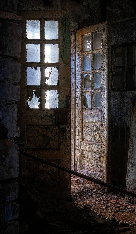 Eastern State Penitentiary Poster featuring the photograph Penitentiary Door by Tom Singleton