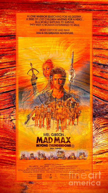 Mad Max Beyond Thunderdome #1 Poster by Steven Parker - Pixels