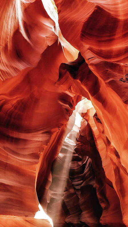 Usa Poster featuring the photograph Arizona Antelope Canyon by William Kennedy