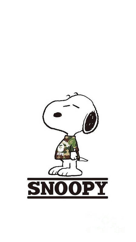 rigtig meget Fugtig Raffinaderi Snoopy Hypebeast Poster by Lorraine S Clark - Fine Art America