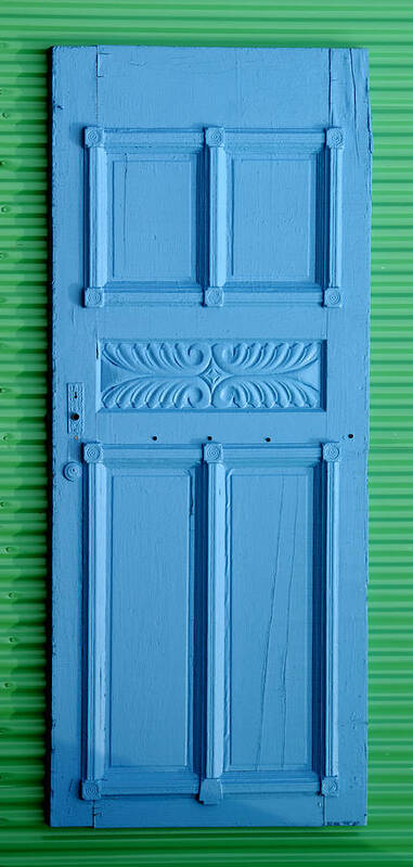 Door Poster featuring the photograph Blue Door by Pat Exum