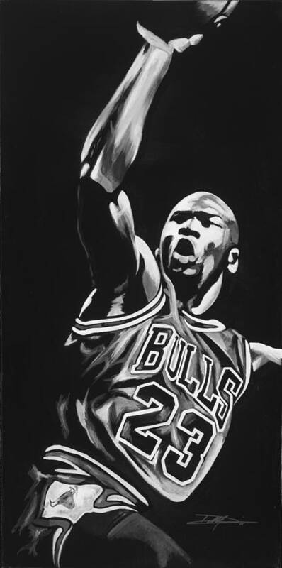 Michael Jordan #2 Poster by Don Medina - Pixels Merch