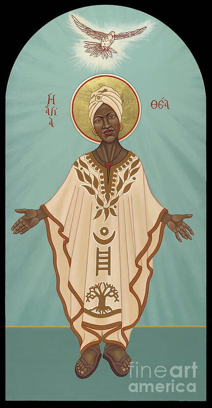 Our Sister Thea Bowman Poster featuring the painting Our Sister Thea Bowman 329 by William Hart McNichols
