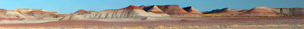 Painted Poster featuring the photograph Repainted Desert by Gregory Scott