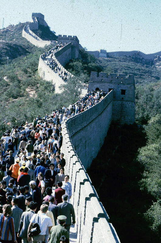  Poster featuring the photograph Great Wall of China #1 by John Warren