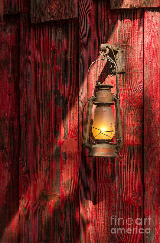 West Poster featuring the photograph Kerosene Lantern #1 by Carlos Caetano