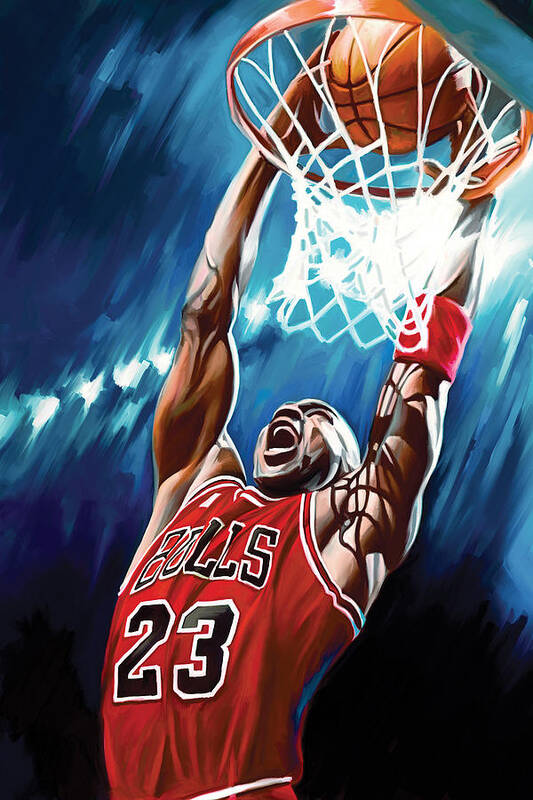 Michael Jordan Artwork #1 Poster