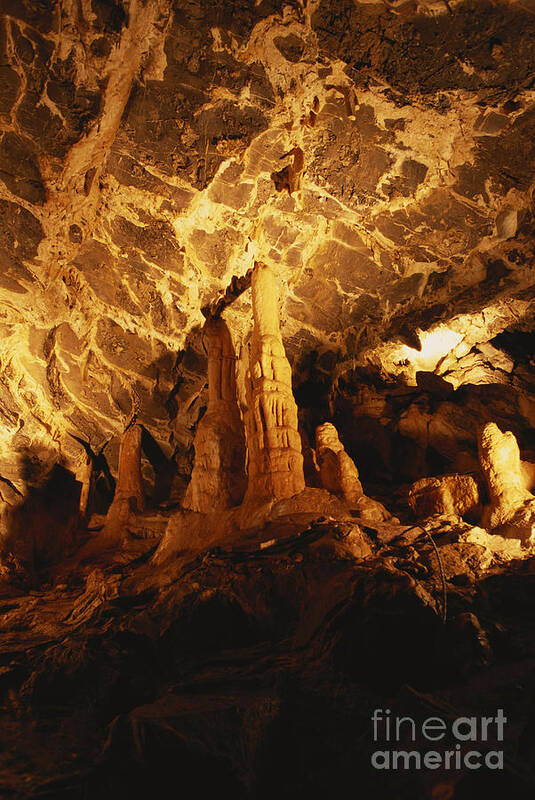 Minnetonka Cave Poster featuring the photograph Minnetonka Cave #1 by William H. Mullins