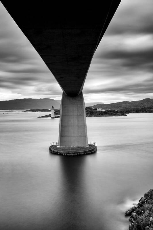 Bridge Poster featuring the photograph Skye Bridge #1 by Grant Glendinning