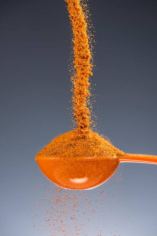 Kitchen Poster featuring the photograph 1 Tablespoon Cayenne Pepper by Steve Gadomski