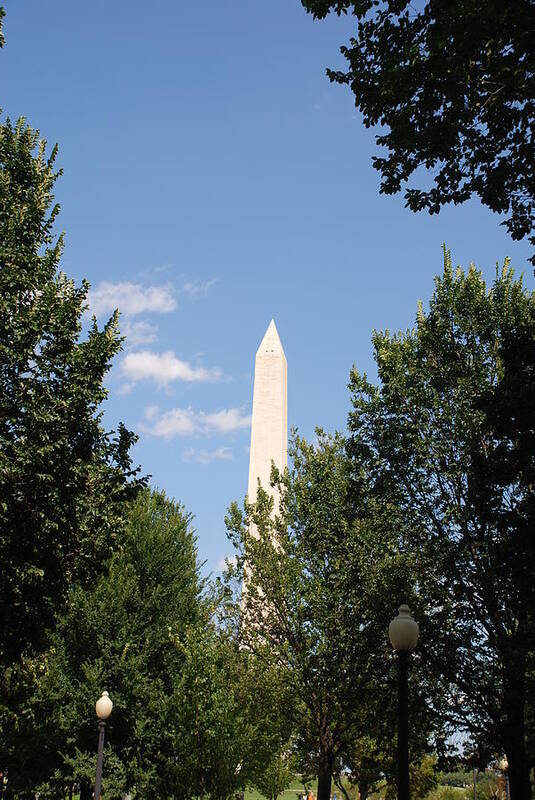 Washington Poster featuring the photograph Washington Monument #2 by Kenny Glover