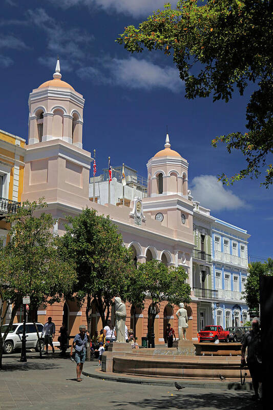 Architecture Poster featuring the photograph USA, Puerto Rico, San Juan #10 by Kymri Wilt