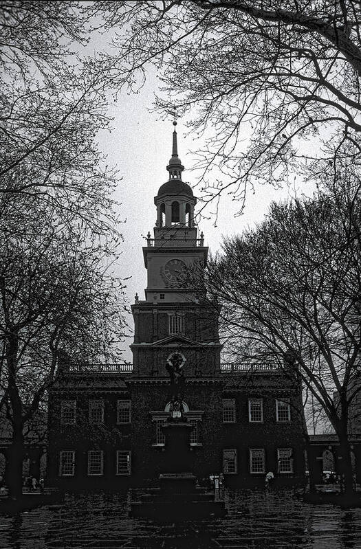 Independence Hall Poster featuring the photograph Independence Hall #2 by David Armstrong