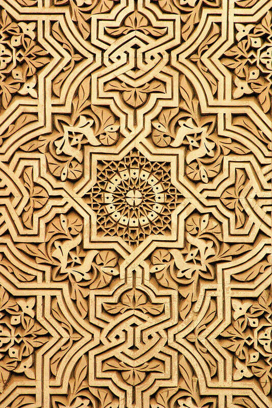 Oriental Plasterwork Poster featuring the photograph Islamic Plasterwork #2 by PIXELS XPOSED Ralph A Ledergerber Photography