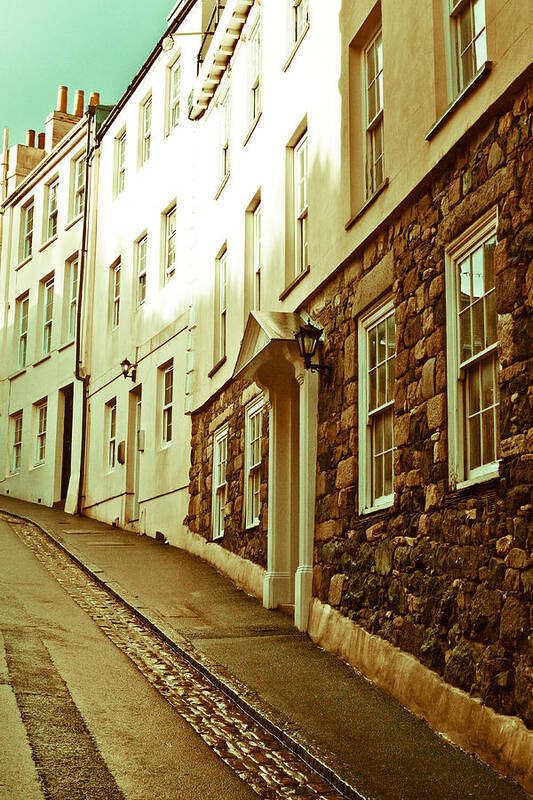 Architecture Poster featuring the photograph Town Houses #2 by Tom Gowanlock