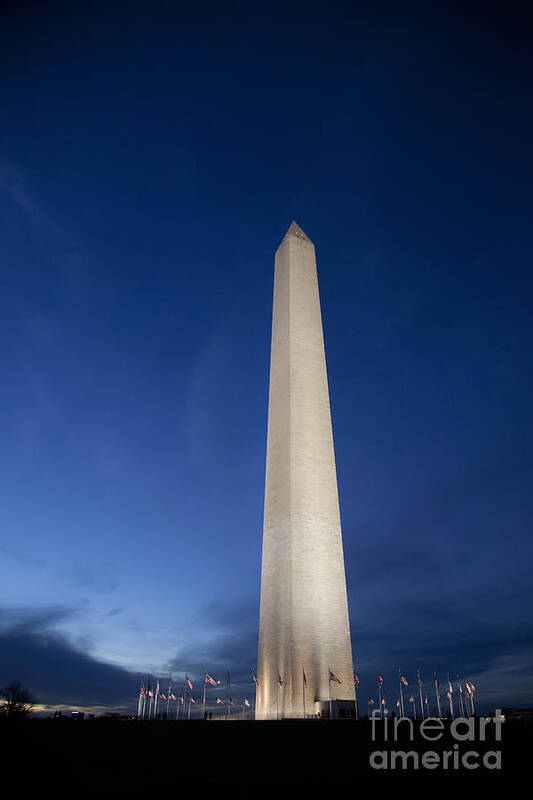 Washington Monument Poster featuring the photograph Washington Monument #2 by Jim West