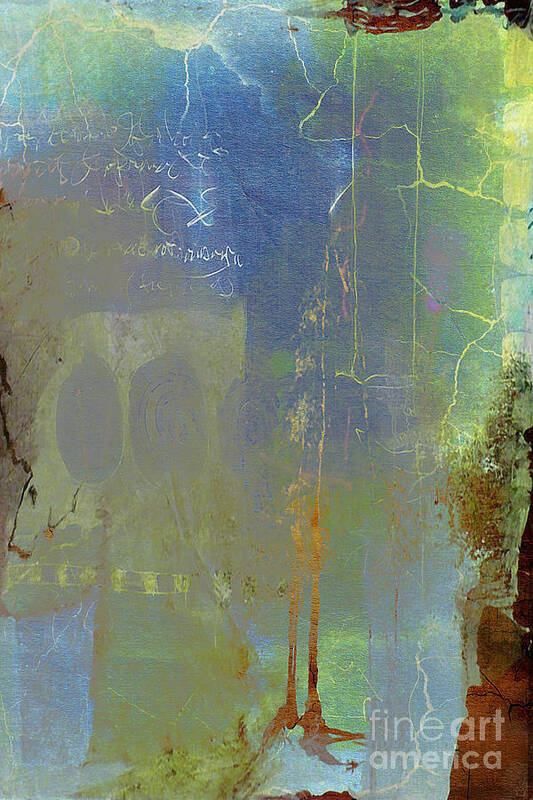 Background Poster featuring the mixed media Wall Art #8 by Marvin Blaine