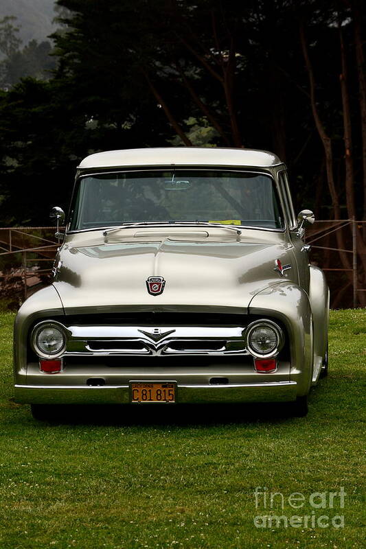 Ford Poster featuring the photograph Classic Ford Pickup #5 by Dean Ferreira