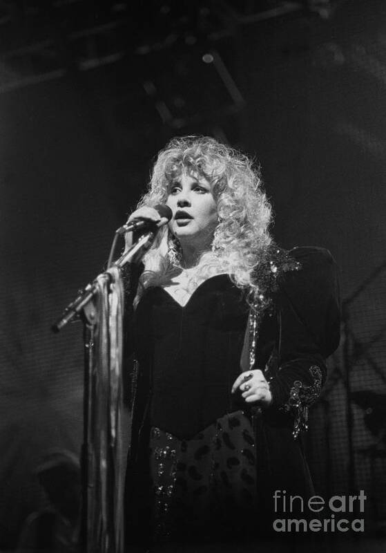 Stevie Nicks Poster featuring the photograph Stevie Nicks - Fleetwood Mac #16 by Concert Photos