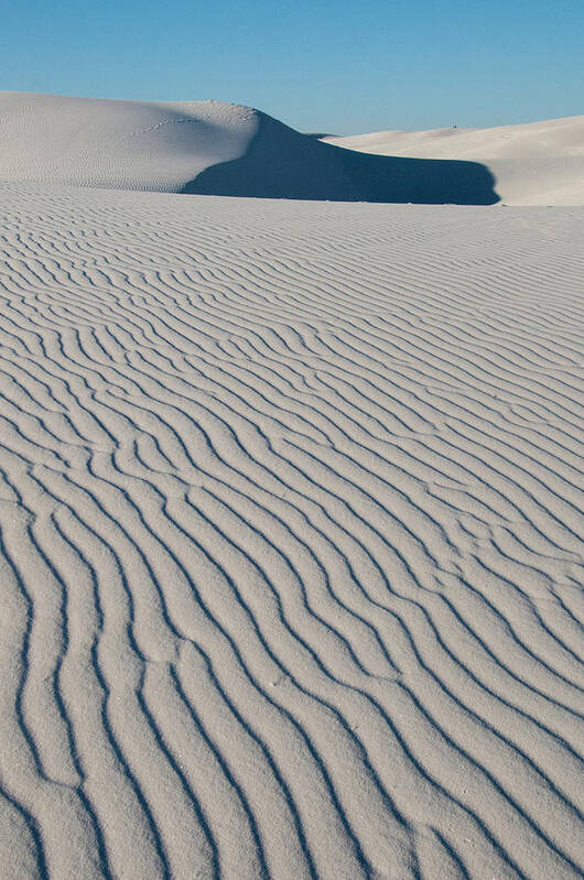 Scenics Poster featuring the photograph White Sands National Monument #5 by Donovan Reese