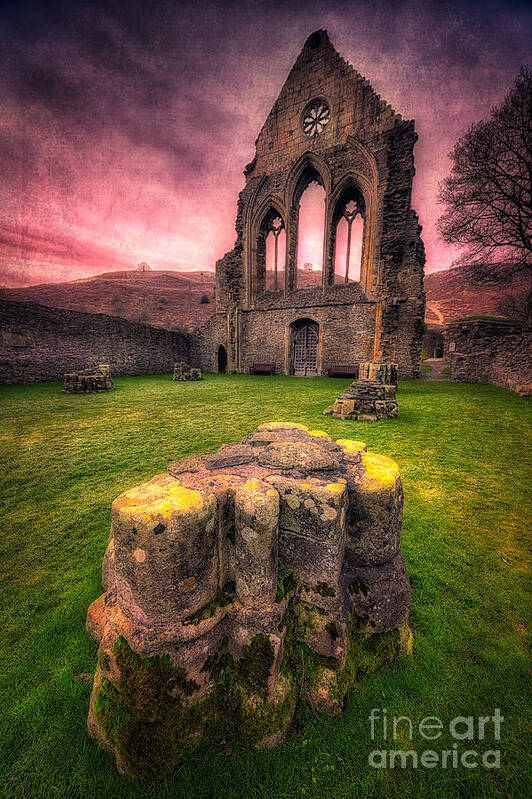 13th Century Poster featuring the photograph Abbey Ruin by Adrian Evans