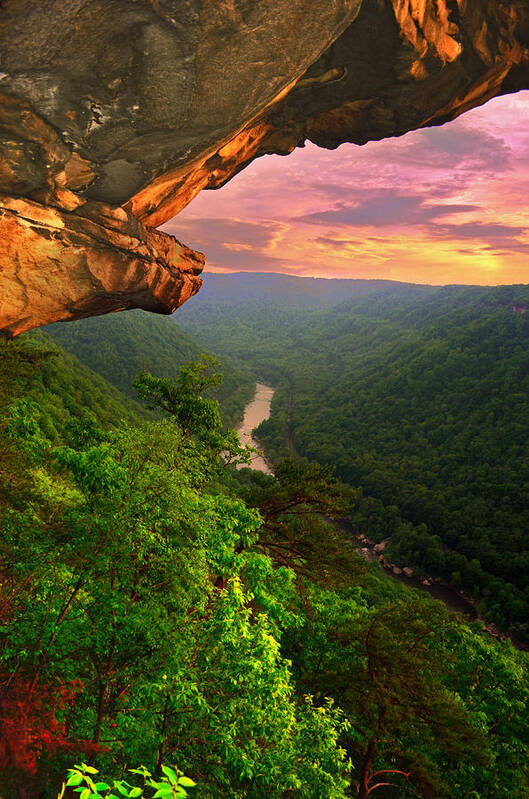 Appalachian Poster featuring the photograph Above and Beyond by Lisa Lambert-Shank