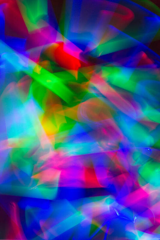Photographic Light Painting Poster featuring the photograph Abstract 22 by Steve DaPonte