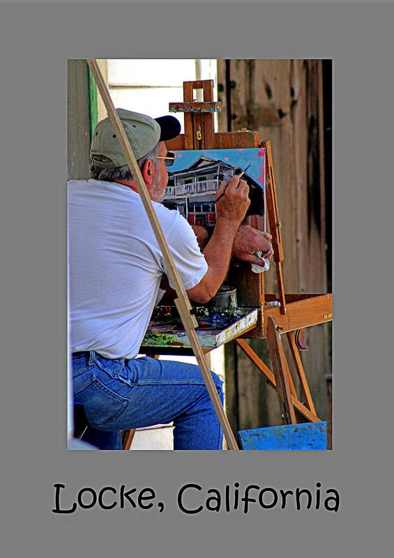 8 X 10 Photos Poster featuring the photograph An Artist Old Town Locke by Joseph Coulombe