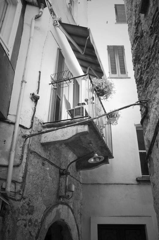 Italian Culture Poster featuring the photograph Balcony by Chevy Fleet