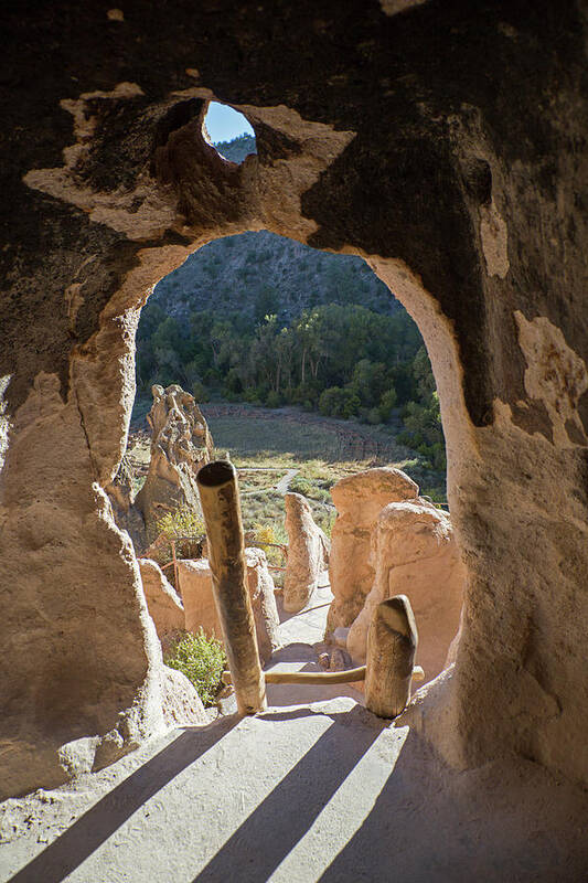 American Poster featuring the photograph Bandelier National Monument by Jim West