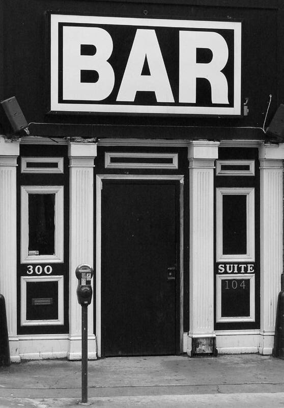 Bar Poster featuring the photograph Bar by Rodney Lee Williams